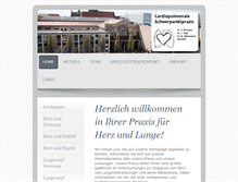 Tablet Screenshot of herz-und-lunge.de